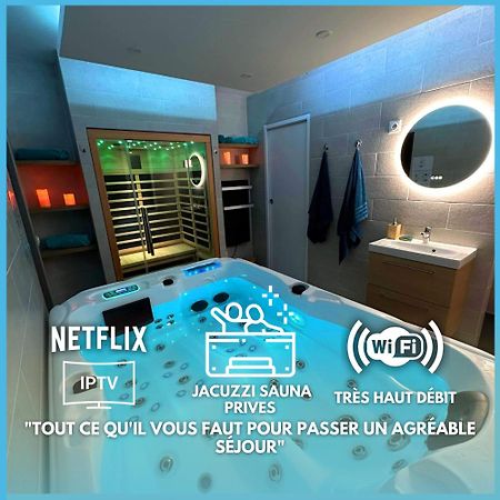 Escapade Relaxante - Spa - Jacuzzi - Sauna - Prives L'Isle-Adam Exterior photo